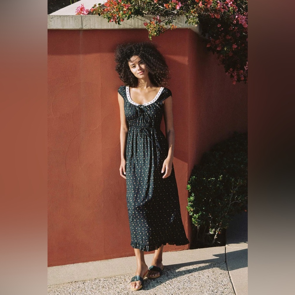 Christy Dawn | Kelly Dress in Black Aster Garden